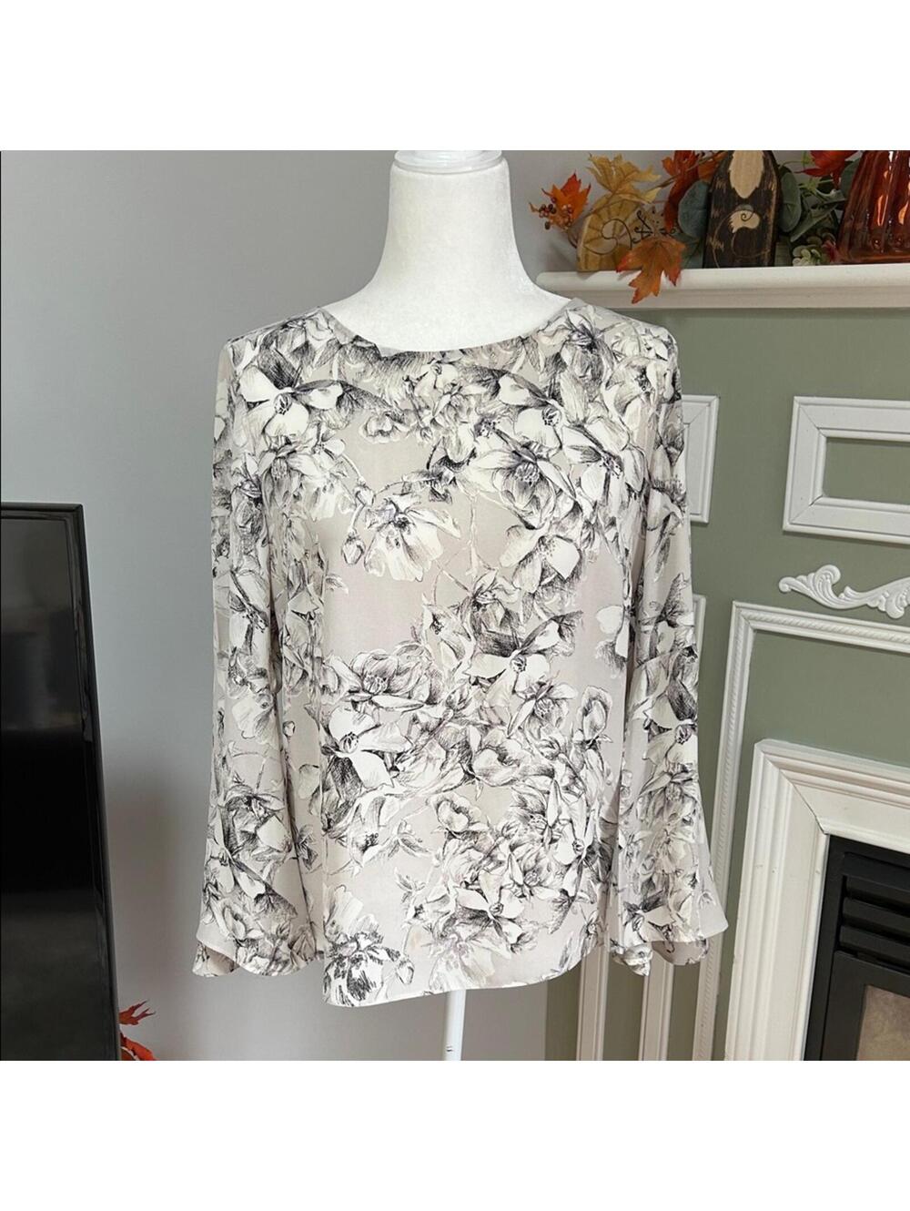 Rose & Olive Floral Blouse